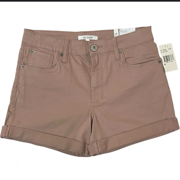 NWT STS Blue x Stitch Fix Women's Molly High Rise Shorts Stretch Casual - Picture 1 of 10